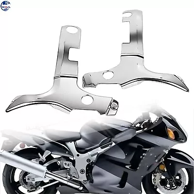 Motorcycle Frame Covers For Suzuki Hayabusa GSXR1300R 1997-2007 GSXR1300 Chrome • $93.08