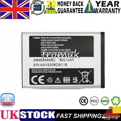 Battery For Samsung E380 E420 E500 E870 E900 E1070 E1080 E1110 E1120 E1310 E1360 • £11.66