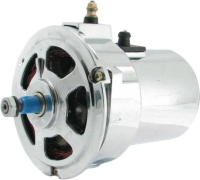 $129.95 • Buy New Chrome Alternator For VW Type 2 Mini Bus Sand Rail Bug 12V 55 Amp 0120489566
