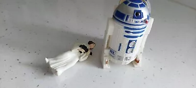 Star Wars R2D2 Taco Bell 1996 Applause Toy With Leia • £7