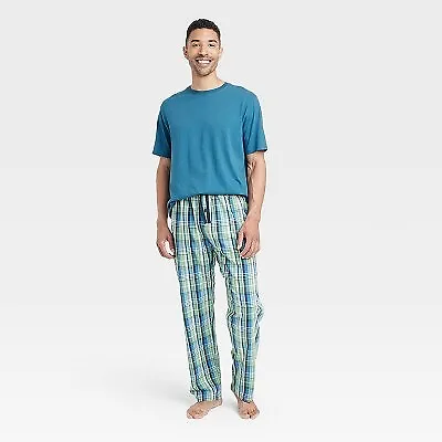 Hanes Premium Men's 2pk Plaid Pajama Set • $12.99