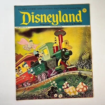 Vintage DISNEYLAND Magazine/comic No 16 -  Rare 1970s DisneyMania Item • $12