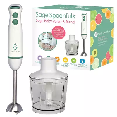  2-in-1 Baby Food Maker Baby Food Processor And Immersion Blender - White - 3pc • $44.99