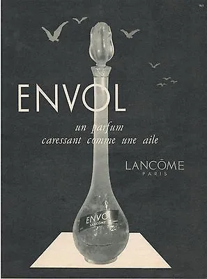 ▬► ADVERTISING AD Perfume Perfume Envol LANCÔME 1957 • $3.19