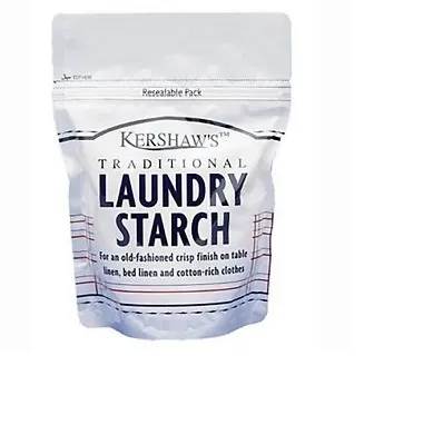 Kershaws Laundry Starch 500g Pack Gives Linen A Crisp Finish • £11.89