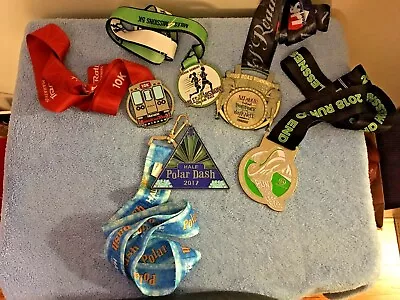 Marathon Running Medal Lot Of 5 Lot # 7 • $60