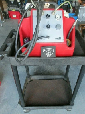 $1099.97 • Buy Vacula 12-018-0350 Pressure Or Vacuum Drain Twin Brake Bleeder & Cart