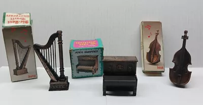 Lot Of 3 Vintage Die Cast Collectible Miniature Pencil Sharpeners Free Shipping! • $24.99