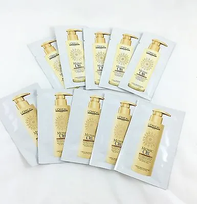 L'Oreal Mythic Oil Shampoo & Conditioner (SAMPLE PACK) 5 EACH • $7.99