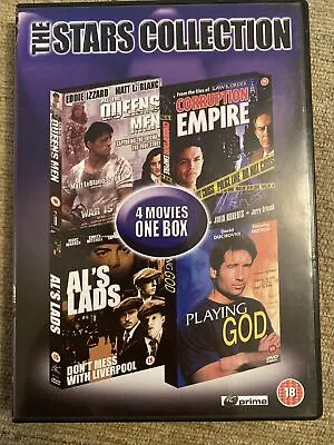 Queens Men Corruption Empire Al’s Lads Playing God 4 Movies 2 Disc Dvd • £1