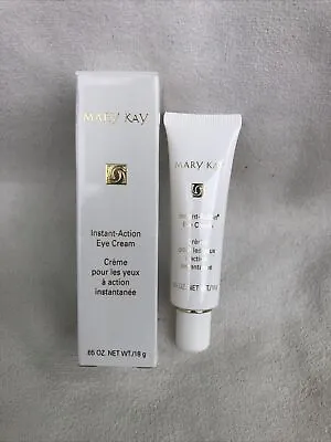 Mary Kay INSTANT-ACTION EYE CREAM 1168 Discontinued NOS .65 Oz. ~ New In Box • $14.99