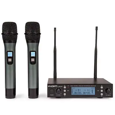 Kam UHF Multi Channel Professional Wireless Microphone System • £159