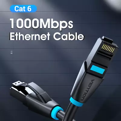 Cat 6 Cable Ethernet Lan RJ45 Network Patch For PS PC Modem Router 0.5m-20m Lot  • $100