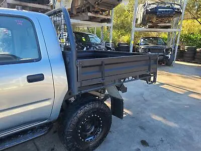 $2310 • Buy Toyota Hilux Ute Back Tray Back-steel, Dual Cab With Sides, Mud Flaps And Led Ta
