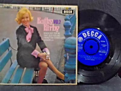 KATHY KIRBY E.P   KATHY KIRBY VOL 2    Or. UK DECCA EX+ COND.IN Or.PIC SL. • £2.99