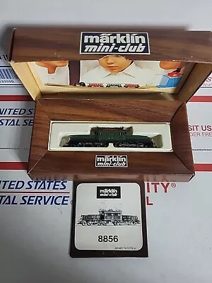 Z Scale Marklin 8856 SBB Swiss Rail 6/8   13302 Marklin Engine • $234.95