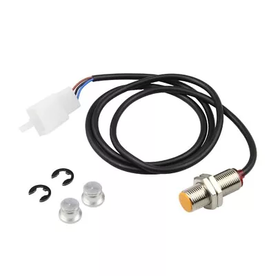 Black Digital Speedometer Odometer Sensor Cable For Dirt Bike And Scooter ATV • $26.44