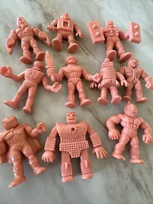 Lot Of 10 1980s Kinnikuman Mattel MUSCLE / M.U.S.C.L.E. Men - Pink/Flesh Color • $25