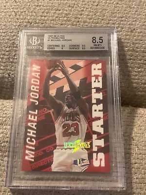 Michael Jordan 1997 Ultra Ultrabilities #1 Bgs 8.5 • $67.50