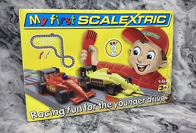Hornby Scalextric G1047 My First Slot Racing Set 2 Cars • £24.99