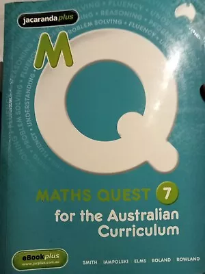 Maths Quest 7 . For The Australian Curriculum. Jacaranda Plus • $15.90