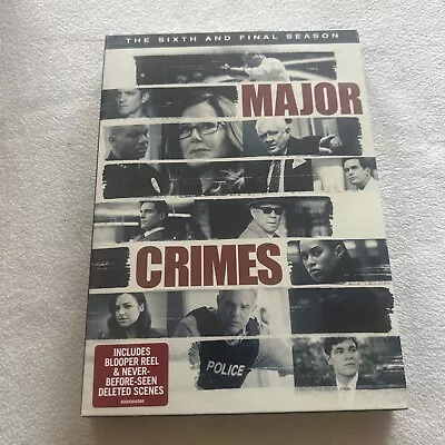 Major Crimes - 6th & Final Season DVD BRAND New Sealed  • $17.95