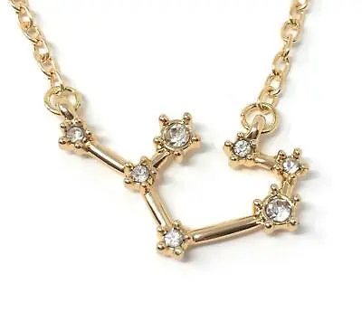 Gold 'Sagittarius' Necklace Star Sign Astrological Zodiac 22/11-21/12 Jewellery • £3.59