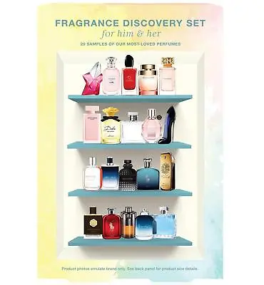 20-Pc. Fragrance Discovery Set For Him & Her Multicolor Personal Care • $63.88