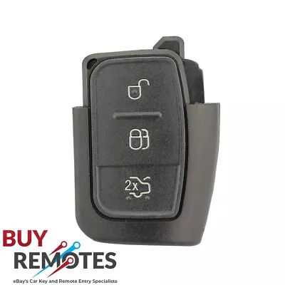 Ford 3 Button Replacement Car Key Button Cases Suits Falcon Focus Fiesta Kuga • $13