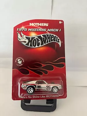 2003 Hot Wheels Mothers Wax Special Edition 70 Mustang Mach 1 Chrome 1/1000 K78 • $29.99