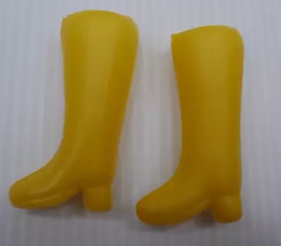 Barbie Doll Clone Yellow Long Boots 1960-1970's Plastic Collectable Vintage • $9.99