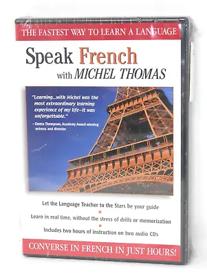 Speak French With Michel Thomas Audio CD Set - No Books No Drills New SEALED • $10.53
