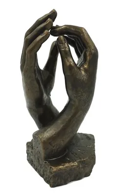 Rodin Cathedral Clasping Hands Gesture Of Togetherness Museum Replica Statue 7H • $57.50