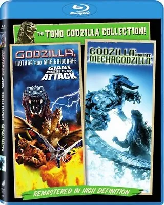 New Godzilla: Vs Mechagodzilla Giant Monsters All Out Attack (Blu-ray) • $10