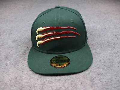 Boise Hawks Hat Cap Size 7 1/4 Fitted New Era 59Fifty Green MilB Baseball Idaho • $24.99