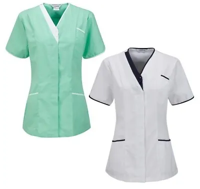 Nurse Uniform Tunic Dentist Therapist Maid Nurses Healthcare Hospitality Carers • £10.99