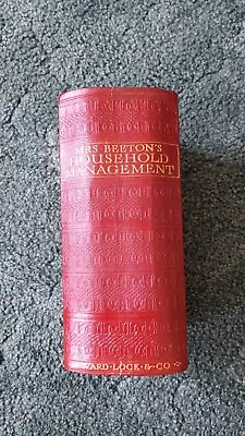 Mrs Beeton's Book Of Household Management 1923 • £19.99