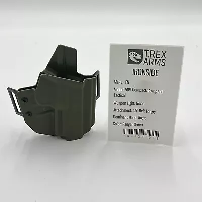 T.REX ARMS Ironside FN 509 Compact/Compact Tactical OWB Kydex Holster • $51