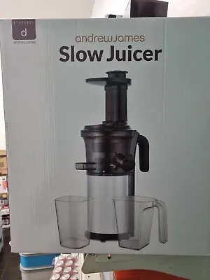 £59.99 • Buy Andrew James Masticating Slow Juicer 