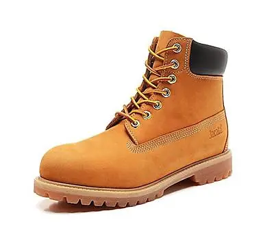 Water Resistant Shoe Winter Snow Work Boots Mens Genuine Leather 6'' Lace Up 061 • $42.88