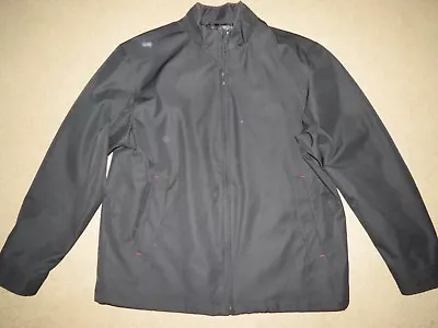 EXCELLENT Roundtree & Yorke Black Dressier Windproof Waterproof Jacket Mens L • $29.99