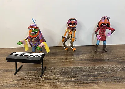 Muppets Electric Mayhem 6  Band Members Figures Animal Zoot Dr. Teeth Keyboard • $69.99