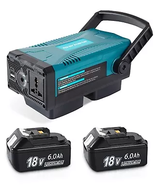 150W Power Inverter For Makita 18V Battery - 110V AC Inverter USB Power Bank Kit • $112.78