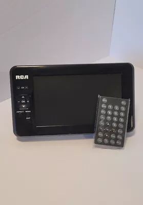 RCA RTV86073 Portable 7” Widescreen LCD TV W/ Remote - No Power Cord Untested • $19.95