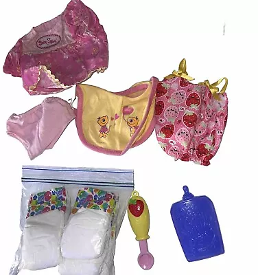 Baby Alive Doll Clothes Diapers Bottles & Accessories Replacement Lot • $12