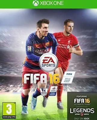 FIFA 16 (Xbox One) PEGI 3+ Sport: Football   Soccer Expertly Refurbished Product • £1.99