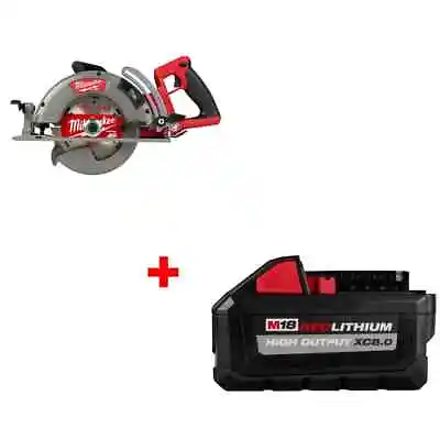 Milwaukee 2830-20 M18 7-1/4  Circ Saw Bare W/ FREE 48-11-1880 M18 XC8.0 Battery • $288.45