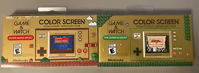 Nintendo Game & Watch The Legend Of Zelda + Super Mario Bros. 35th • $59.99