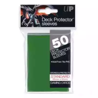 Ultra PRO Solid Green Standard Deck Protectors • £3.99