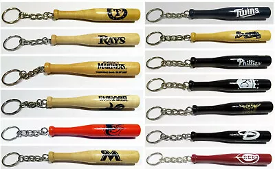 MLB Major League Baseball Coopersburg Sports Miniature Wooden Bat Key Chain  • $5.95